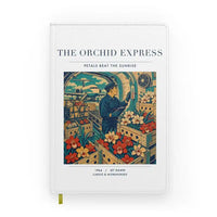 Thumbnail for VINTAGE G4233 - The Orchid Express - Designed Notebooks design on white