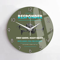 Thumbnail for BRINC Responder design on green army no frame wall clock