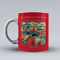 Thumbnail for VINTAGE G4114 - The Terrace Spotters - Ceramic Mug design on red