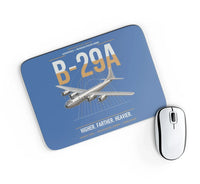 Thumbnail for B-29A Superfortress design on blue rectangle mouse pad