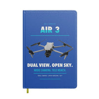 Thumbnail for DJI Air 3 design on blue notebook