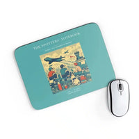 Thumbnail for VINTAGE G4384 - The Spotters' Notebook - Designed Mouse Pads design on turquoise rectangle