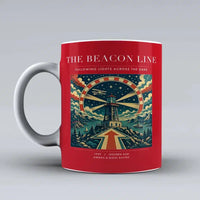 Thumbnail for VINTAGE G4147 - The Beacon Line - Ceramic Mug design on red