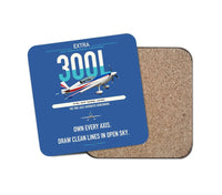 Thumbnail for Extra 300L design on blue 1 piece coaster