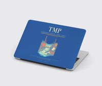 Thumbnail for Tampere-Pirkkala Airport (TMP) design on blue MacBook case