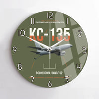 Thumbnail for KC-135 STRATOTANKER design on green army no frame wall clock