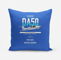 Thumbnail for Diamond DA50 RG design on blue pillow