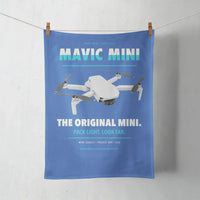 Thumbnail for DJI Mavic Mini design on blue towel