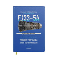 Thumbnail for FJ33-5A design on blue notebook