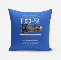 Thumbnail for FJ33-5A design on blue pillow