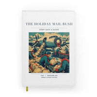 Thumbnail for VINTAGE G4255 - The Holiday Mail Rush - Designed Notebooks design on white