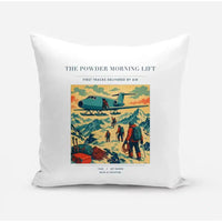 Thumbnail for VINTAGE G4287 - The Powder Morning Lift - Designed Pillows design on white