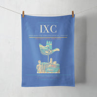 Thumbnail for Shaheed Bhagat Singh International Airport (IXC) design on blue towel