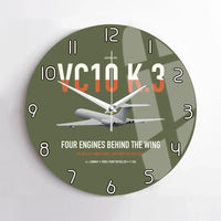 Thumbnail for Vickers VC10 K.3 design on green army no frame wall clock