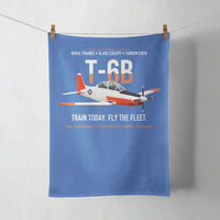 Thumbnail for T-6B Texan II Naval Aviator Training design on blue towel