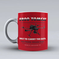 Thumbnail for Flight IF800 Tomcat Mug design on red inspired