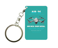 Thumbnail for DJI Air 2S Key Chain design on turquoise key chain