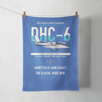 Thumbnail for DHC-6 Twin Otter Classic 300-G design on blue towel