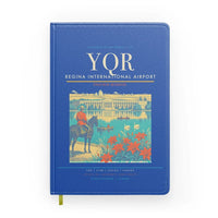 Thumbnail for Regina International Airport (YQR) design on blue notebook