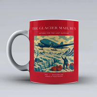 Thumbnail for VINTAGE G4153 - The Glacier Mail Run - Ceramic Mug design on red
