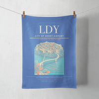 Thumbnail for City of Derry Airport (LDY) design on blue towel