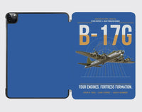 Thumbnail for B-17G Flying Fortress design on blue ipad tablet case