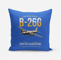 Thumbnail for B-26G Marauder design on blue pillow