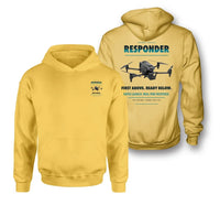 Thumbnail for BRINC Responder design on yellow hoodie