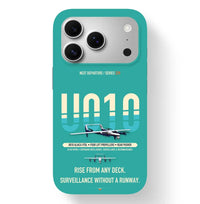 Thumbnail for Airbus U010 Aliaca VTOL Case design on turquoise iphone case