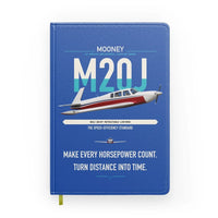 Thumbnail for Mooney M20J 201 design on blue notebook