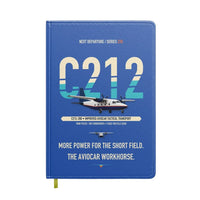 Thumbnail for CASA C-212-200 Aviocar design on blue notebook