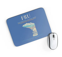 Thumbnail for Manas International Airport (FRU) design on blue rectangle mouse pad