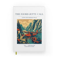 Thumbnail for VINTAGE G4185 - The Fjord Jetty Call - Designed Notebooks design on white