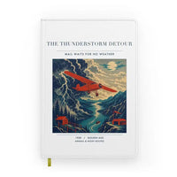 Thumbnail for VINTAGE G4148 - The Thunderstorm Detour - Designed Notebooks design on white