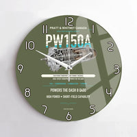 Thumbnail for PW150A design on green army no frame wall clock