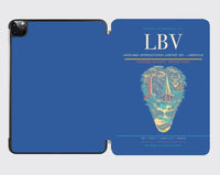 Thumbnail for Leon-Mba International Airport (LBV) design on blue ipad tablet case