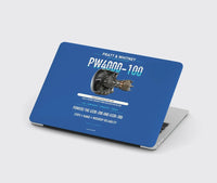 Thumbnail for PW4000-100 design on blue MacBook case