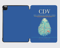 Thumbnail for Merle K. (Mudhole) Smith Airport (CDV) design on blue ipad tablet case