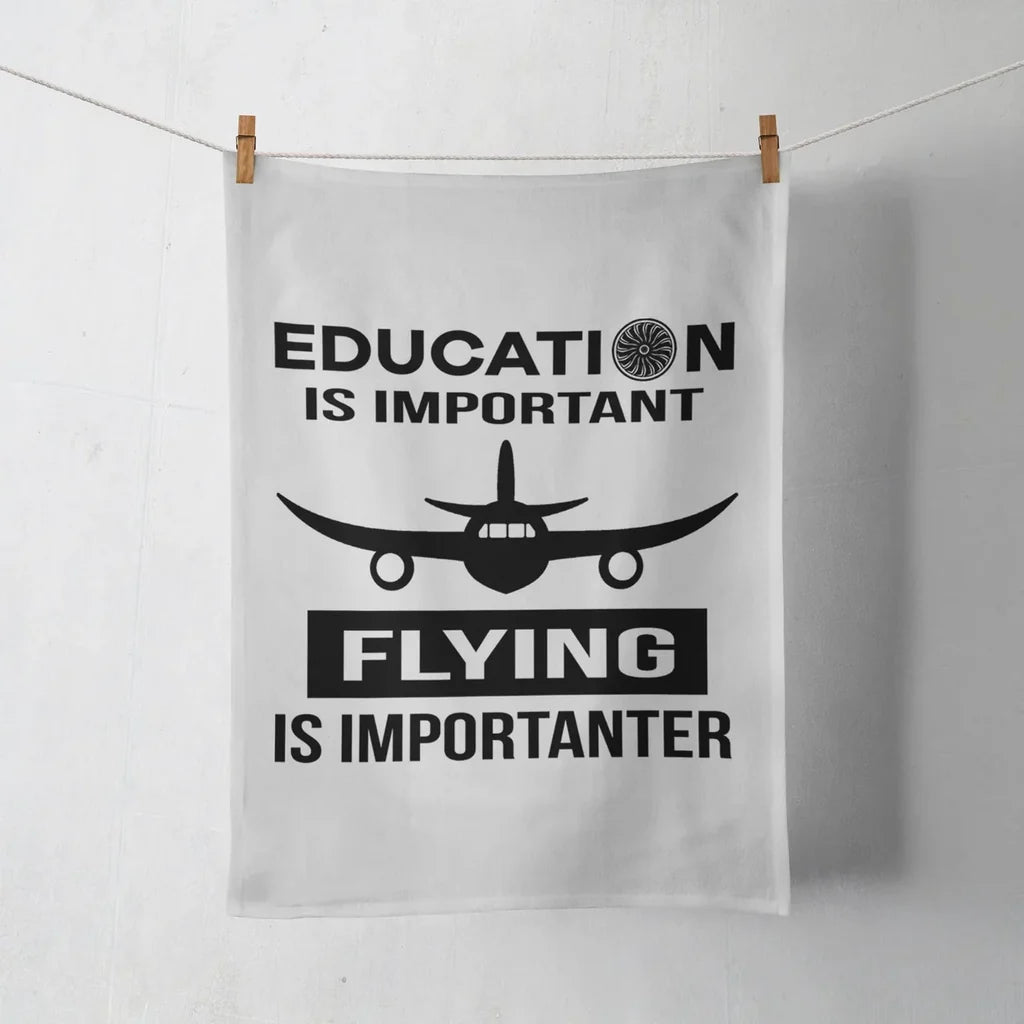 Flying is Importanter Towel - view 7