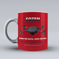 Thumbnail for SOTEN Mug design on red acsl