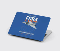 Thumbnail for Eurofighter Typhoon FGR4 design on blue MacBook case