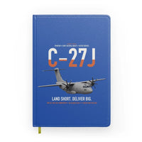 Thumbnail for C-27J Spartan design on blue notebook