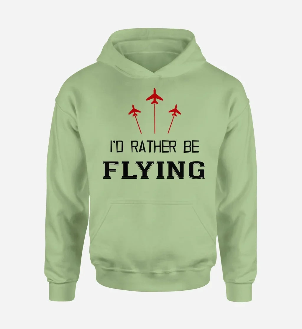 I'd Rather Be Flying Hoodie - view 10