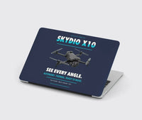 Thumbnail for Skydio X10 design on navy blue MacBook case