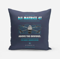 Thumbnail for DJI Matrice 4T design on navy blue pillow