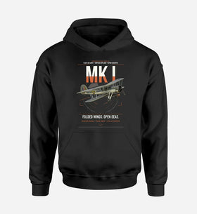Single-Side Printing — Fairey Swordfish Mk I Double-Side Hoodie