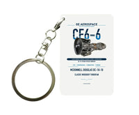 Thumbnail for CF6-6 Key Chain design on white key chain