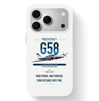 Thumbnail for Beechcraft Baron G58 design on white magsafe iphone case, for iPhone 17 Pro