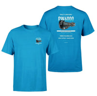 Thumbnail for PW6000 design on turquoise t shirt