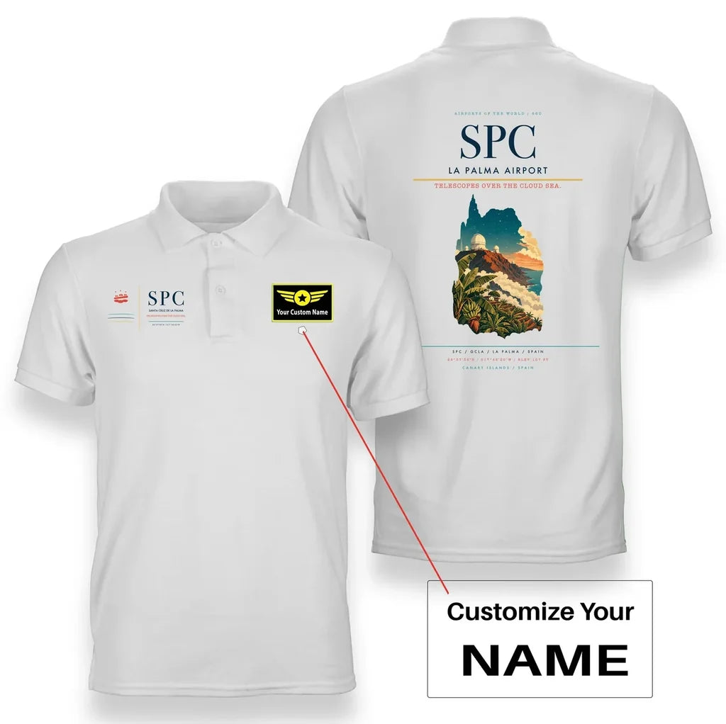 La Palma Airport SPC White+Name